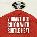 Spice Classics Paprika, 16 oz - One 16 Ounce Container of Red Paprika Seasoning, Perfect as a Garnish or Use on Pork, Chicken, Soup, Pastas, Fish