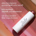 Julep Skip The Brush Cream to Powder Blush Stick - Neutral Bronze - Blendable and Buildable Color - 2-in-1 Blush and Lip Makeup Stick 06- Neutral