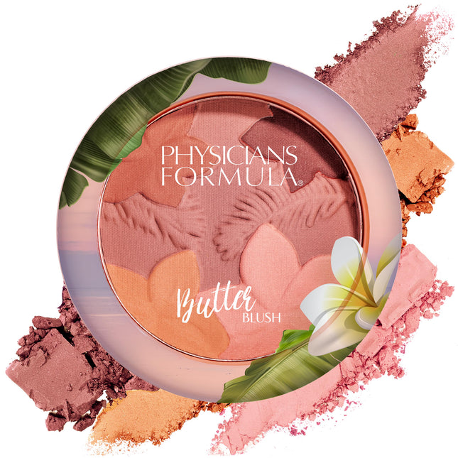 Physicians Formula Matte Monoi Butter Blush Makeup Powder, Mauvy Mattes, Dermato