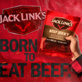 Jack Link'S Beef Jerky, Peppered, Half Pounder Large Jerky Bag - Flavorful Meat Snack, Ready to Eat Protein Snacks with 9G of Protein per Serving,