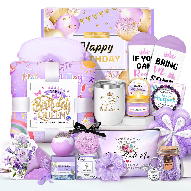 Birthday Gifts for Women Friendship, Gifts for Women Birthday Unique, Best Friend Birthday Gifts, Happy Birthday Gift Basket for Her, Friends,