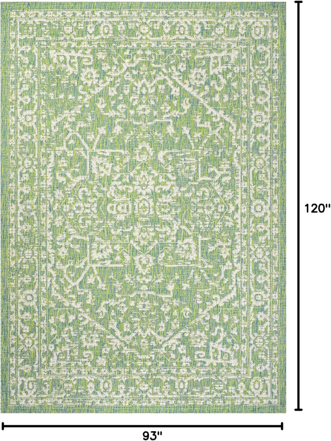 JONATHAN Y SMB104F-8 Malta Bohemian Medallion Textured Weave Indoor Outdoor Area