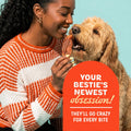 Pur Luv Chicken Jerky Dog Treats, Made with 100% Real Chicken Breast, 16 Ounces, Healthy, Easily Digestible, Long-Lasting, High Protein, Satisfies
