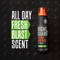 Right Guard Xtreme Defense Antiperspirant & Deodorant Spray | 5-In-1 Protection Dry Spray Deodorant for Men | Blocks Sweat 2X Longer | 72-Hour