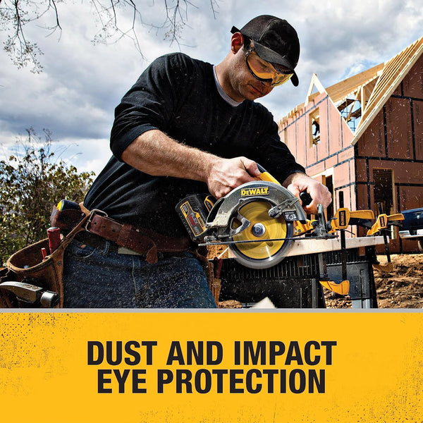 Dewalt DPG82 Concealer Anti-Fog Dual Mold Safety Goggle - 1 Pair Clear