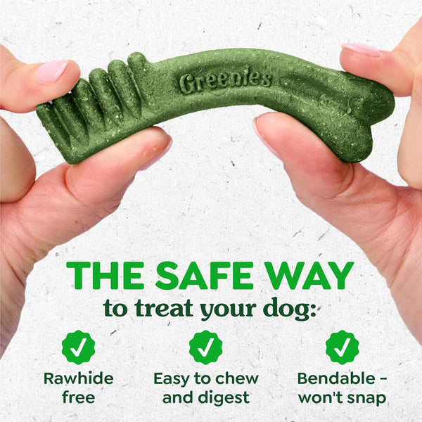 Greenies Original Regular Natural Dental Care Dog Treats, 12 Oz. Pouch (12 Treats)