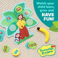Peaceable Kingdom Monkey Around First Game for Toddlers Interactive play with Parent Ages 2+ Classic