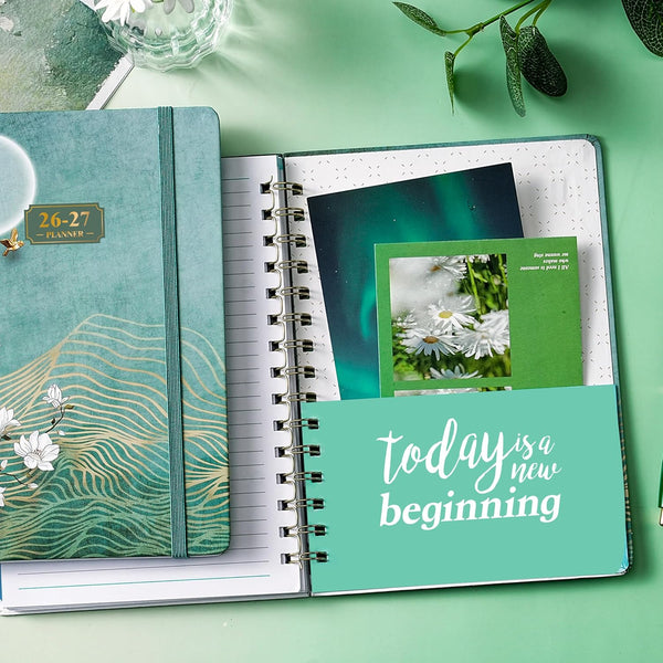 Planner 2025-2026 - JUL 2025 - JUN 2026, Academic Planner 2025-2026, Weekly and Monthly, Calendar 2026 with Premium Paper, Twin-Wire Binding -