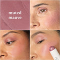 Julep Skip The Brush Cream to Powder Blush Stick - Muted Mauve - Blendable and Buildable Color - 2-in-1 Blush and Lip Makeup Stick 04- Muted Mauve