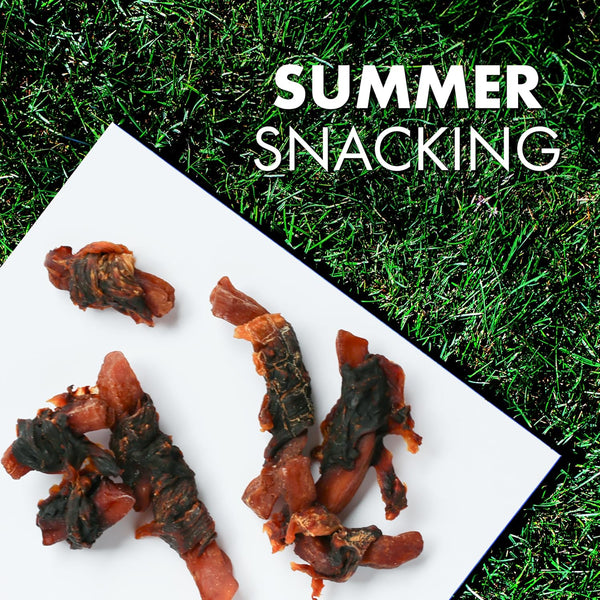 Pur Luv Chicken Wrapped Sweet Potato Dog Treats, Rawhide Free Jerky Wraps, Made with Real Chicken, 16 Oz, Healthy, Easily Digestible, Long
