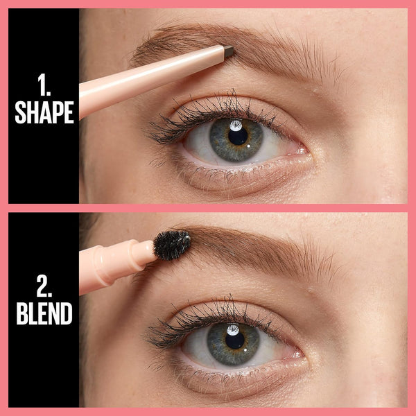 Maybelline Total Temptation Eyebrow Definer Pencil, Blonde, 1 Count 300 BLONDE 1 Count (Pack of 1)