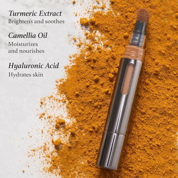 Julep Cushion Complexion Concealer & Corrector Stick - 100 Alabaster - Infused with Turmeric & Hyaluronic Acid - Medium Coverage - Natural Finish