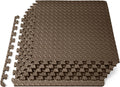 Prosourcefit Puzzle Exercise Mat ½ In, EVA Interlocking Foam Floor Tiles for Home Gym, Mat for Home Workout Equipment, Floor Padding for Kids,