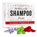 J.R.LIGGETT'S Shampoo Bar Original Formula, All-Natural Solid Hair Cleanser, Plant-Based Dry Bar Shampoo with Antioxidants and Vitamins for