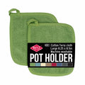 RITZ Terry Potholder & Hot Pad: Heat Resistant, Durable 100% Cotton Ã¢ÂÂ Ergonomically Designed for Optimal Grip, Easy-Care Machine Washable,