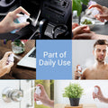 Pack 2 Small Spray Bottle Travel Size 2Oz/60Ml - Fine Mist Mini Empty Spray Bottles - Leak Proof - for Toners, Face & Hair Mist