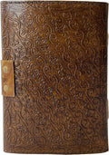 Embossed Leather Bound Journal Dragon Game of Thrones Diary with Clasp Lock Vintage Perfect Notebook Blank Book of Shadows Unlined Paper