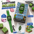 Minecraft Kids Smart Watch – Touchscreen Interactive Watch with 10 Customizable Clock Faces, Built-in Camera, Video Recorder, Alarm, Calculator,