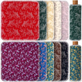 Redbaker 50 Pcs Reusable Paper Towels Paperless Reusable Cotton Cloths Toilet Absorbent Washable Paper Towels with Roll Kitchen Dishcloth for