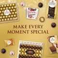 Ferrero Rocher Gourmet Hazelnut Milk Chocolate Gift Box, 24 Individually Wrapped Chocolates, 10.6 oz 24 Count (Pack of 1)
