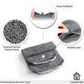 CASAVIDA Back Scrubber for Shower Nylon Bath Towel Washer Exfoliating Washcloth Rear Japanese Stretchable Strap Wash Cloth Body Exfoliation 2 Pack