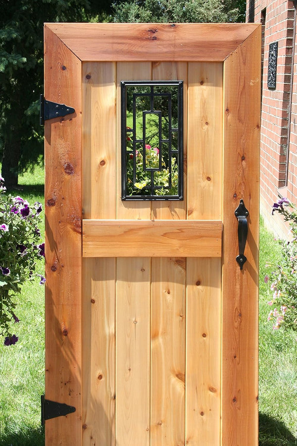 Nuvo Iron Decorative Insert for Fencing, Gates, Home, Garden - Rectangle, 17