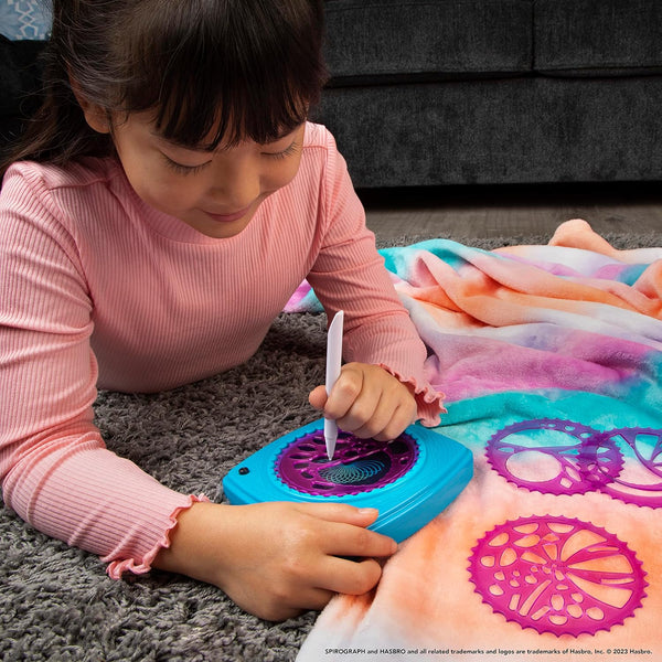 Spirograph Doodle Padâ Arts and Crafts, Scratch Art, LCD Writing Tablet for Kids, Kids Toys, Art Supplies, Drawing Kit, Spiral Art, Double-Sides