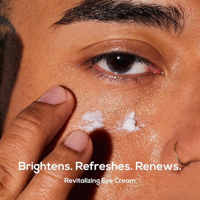 No. 127 Mens Eye Cream with Vitamin C, Caffeine and Moisturizing Squalane for Pu