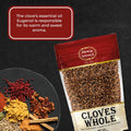 Cloves Whole Bulk 14 Oz Bag - Pure, Non-GMO, Premium Hand Picked Quality - Great for Foods, Clove Tea, Clove Pomander Balls & Potpourri - Aromatic
