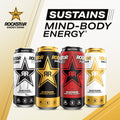 Rockstar Energy Drink, Throwback Edition: O.G., 16 Fl Oz (Pack of 12) - Packaging May Vary