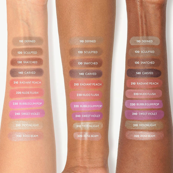 CoverGirl Trublend Skin Enhancer Blush Balm Stick, 220 Nude Flush, Vegan Formula, Easy to Use, Glides on Effortlessly, Non-Greasy, Doesn't Crease,