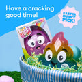 What Do You Meme? Eggcellent by Relatable, the Kid-Friendly Hide & Seek Game, Toddler Toys for Ages 3+, Includes 1 Eggcellent Light-Up Toy That Sings