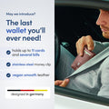TRAVANDO Mens Slim Wallet with Money Clip AUSTIN RFID Blocking Bifold Credit Card Holder for Men with Gift Box