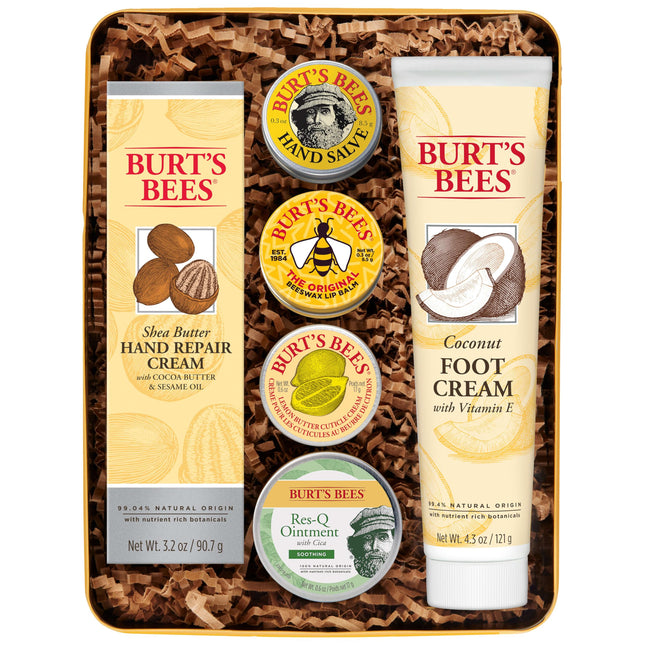 Burt'S Bees Gifts Ideas - Classics Set, 6 Products in Giftable Tin Ã¢ÂÂ Cuticl
