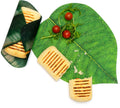 Suck UK | Leaf-Shaped Beeswax Wraps | Eco Friendly Beeswax Wrap | Reusable Food Storage | Kitchen Organization | Food Storage Containers |