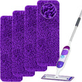 Reusable Mop Pads Compatible with Swiffer Power Mop,Power Mop Pads Refill Pads Washable 15.3 * 5.1 Inch, Microfiber Replacement Pad for
