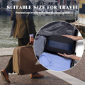 Vorspack Water Resistant Travel Toiletry Bag for Men - Black&Blue Black&Blue Medium