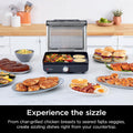 Ninja Griddle and Indoor Grill, 14’’, Electric Grill, For Steak, Burgers, Salmon, Veggies, and More, Pancake Griddle, Nonstick, Dishwasher Safe,
