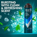 Degree Men Antiperspirant Deodorant Dry Spray Cool Rush 3 count Deodorant for Men With MotionSense Technology 3.8 oz Fresh 3.8 Ounce (Pack of 3)