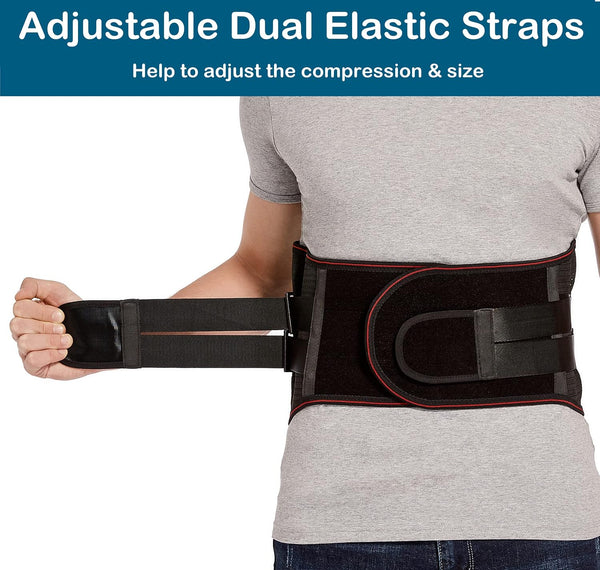 Back Brace Support Belt for Men Women Lower Back Pain Relief for Herniated Disc, Sciatica, Scoliosis Back Brace Lumbar Support Belt for Posture
