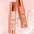 YENSA Serum Foundation Makeup - Super Silk Full Coverage Foundation Enriched with Peptides, Vitamin C & Ferulic Acid to Help Reduce Fine Lines,