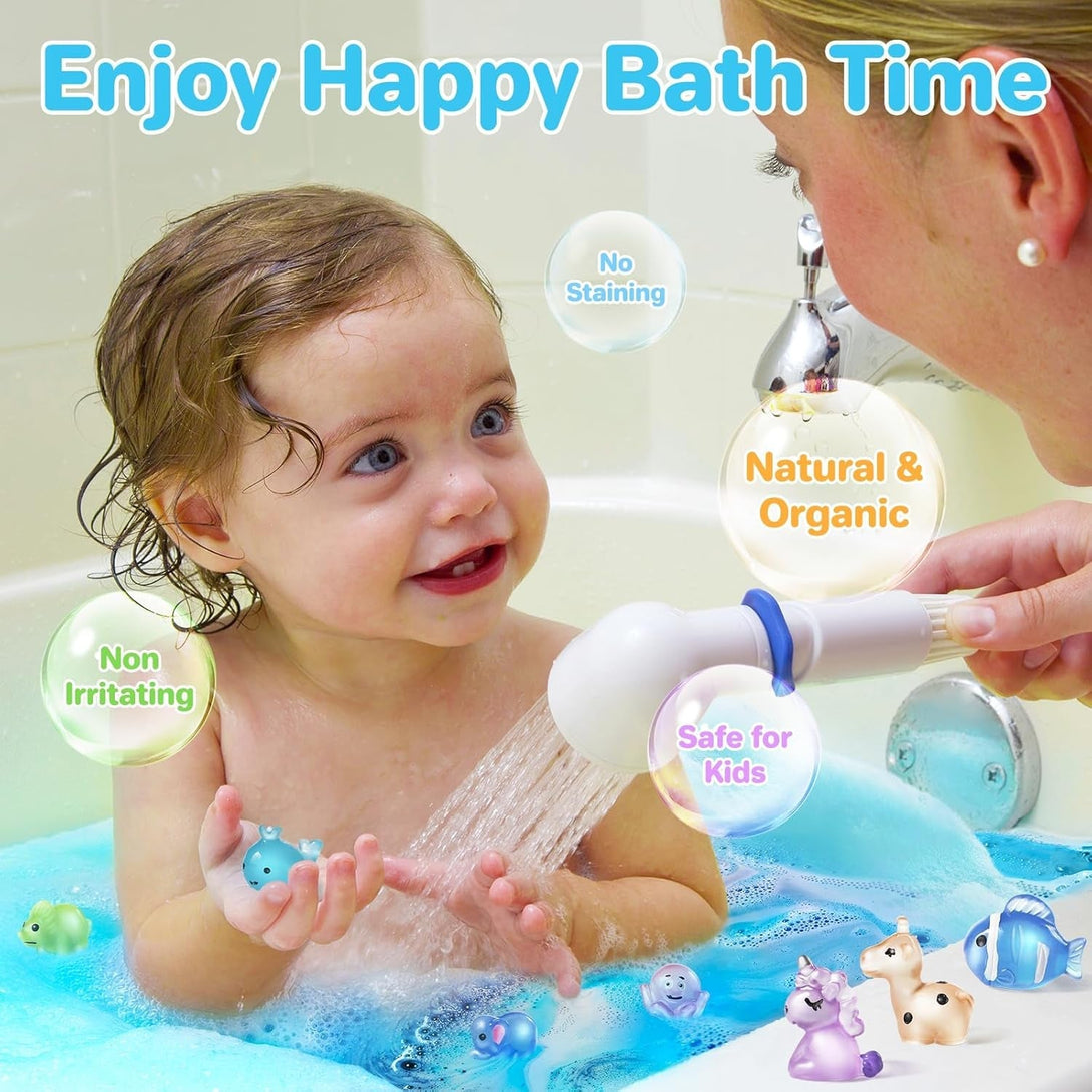 Bath Bombs for Kids with Toys inside - 24 Pack Kids Bath Bombs with Glow in the Dark Bath Surprise Toys Inside, Natural Organic Bubble Bath Fizzy for Girls Boys, Birthday Gifts for Kid