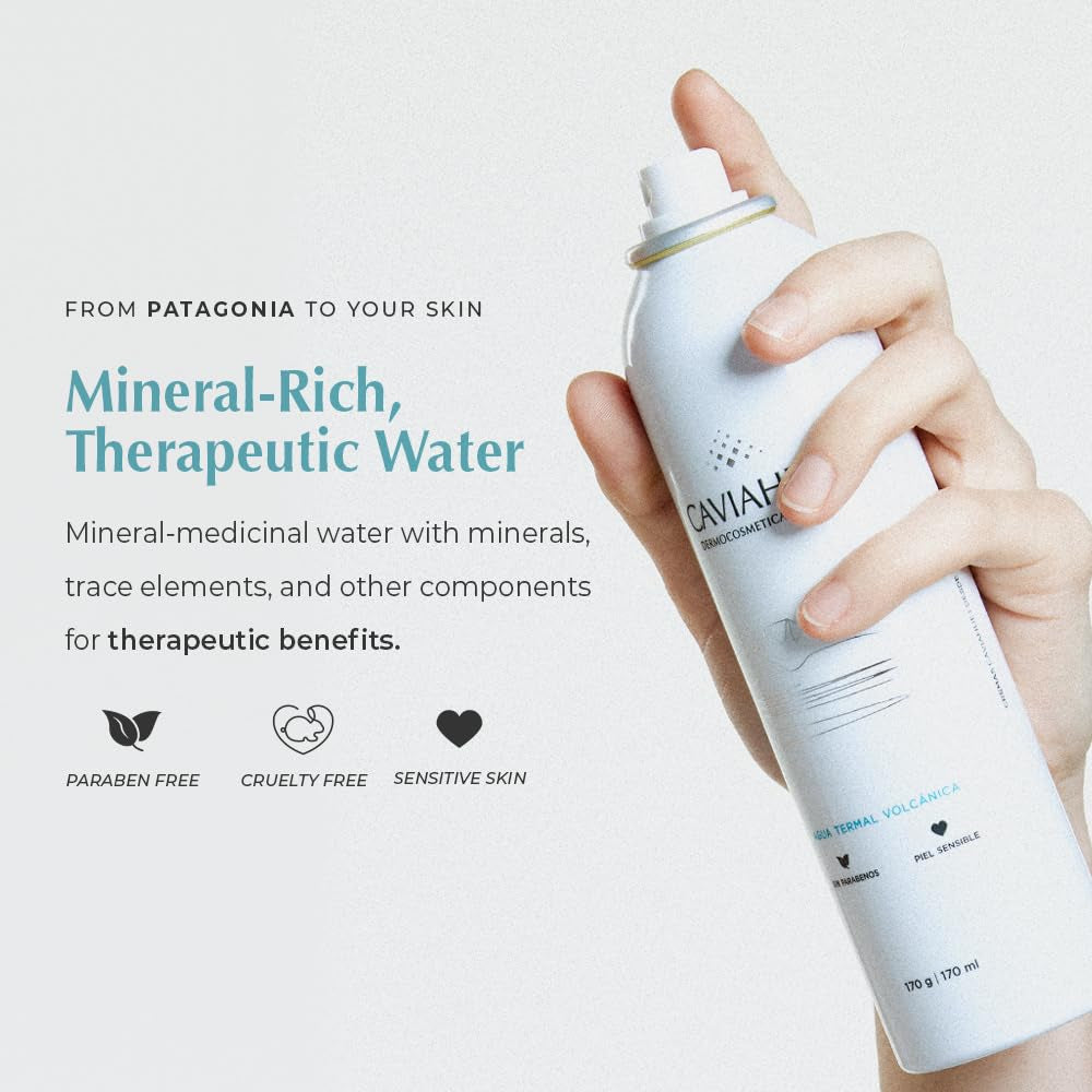 Thermal Volcanic Water | Calming Facial Mist Spray | 100% Natural | All Skin Types