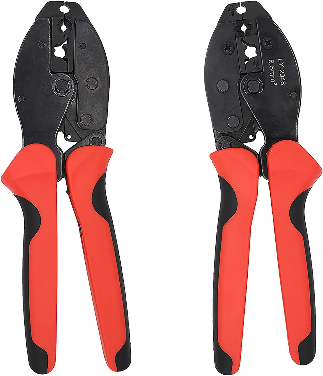 Spark Plug Wire Crimper, Crimping Pliers for Spark Plug Stripping Tool LY-2048 Spark Plug Wire Crimper-Ratchet Wire Terminal Crimper-Wire Crimping Tool