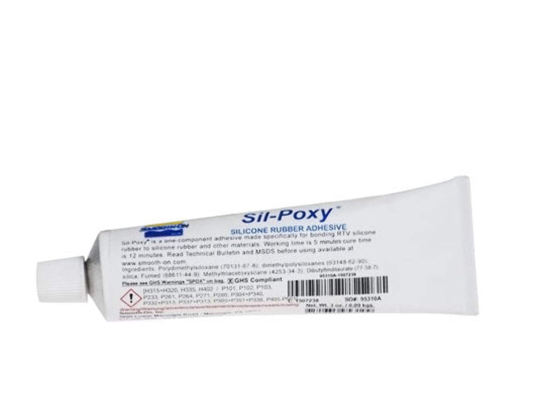 Smooth-On Sil-Poxy Rubber Silicone Adhesive - 0.5 Oz Tube Silpoxy