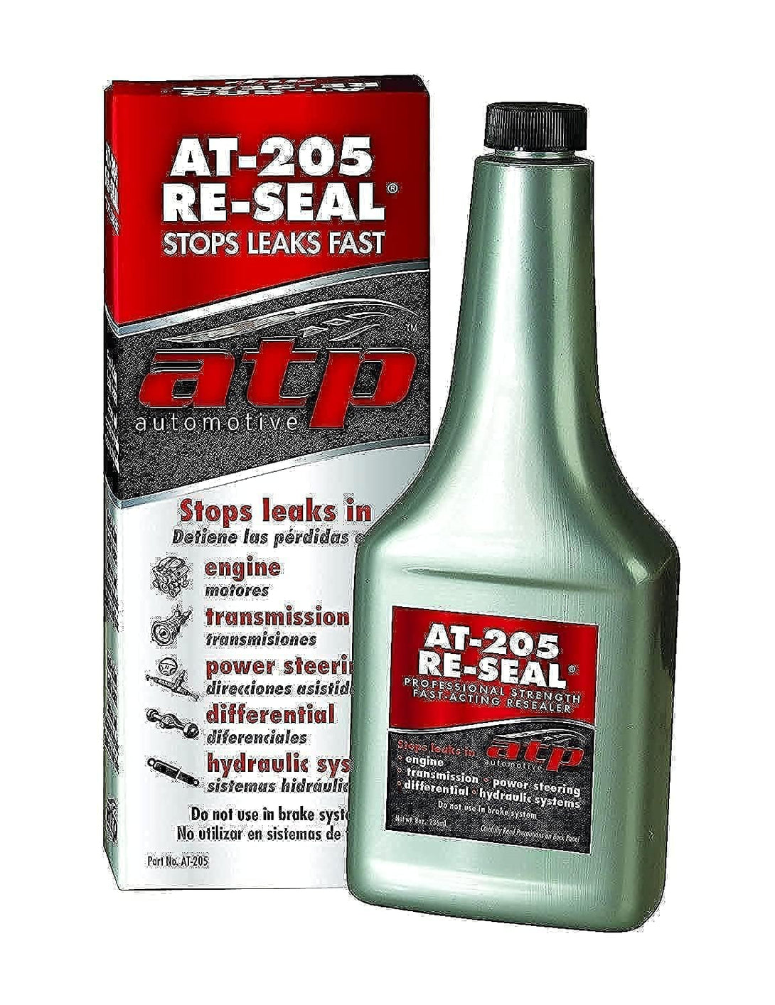 ATP Automotive AT-205 Re-Seal Stops Leaks, 8 Ounce Bottle