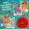 Seed Needs Flower Seeds Cosmos Original Crazy Blend 10+ Varieties Bulk Pack Medium Pack Crazy Cosmos Mix