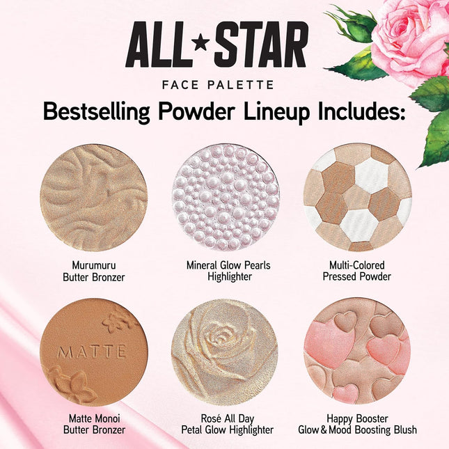 Physicians Formula All-Star Face Palette, Velvety-Smooth Buildable & Blendable F