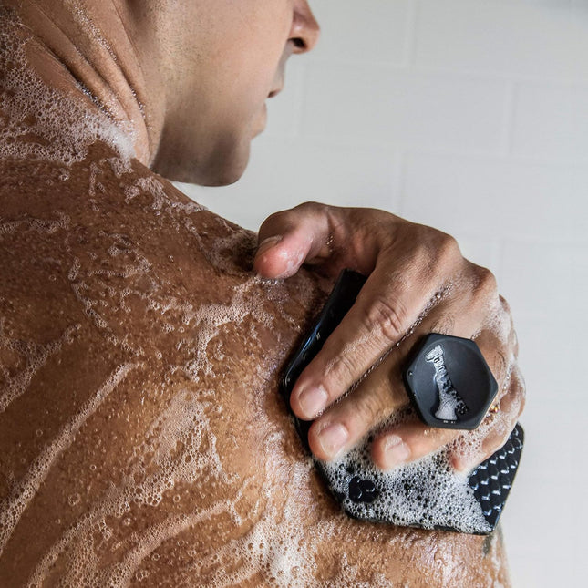 Tooletries - Body Scrubber - Exfoliates & Deep Cleans - Silicone Shower & Bathro