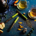 Gourmanity Japanese Loose Tea Sampler, 3 Flavors of Green Herbal Tea Mix with Floral & Fruity Notes, Great Gift for Any Tea Enthusiast, Product of